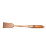 Wooden Flat Spoon 1 pieces kather khunt wide