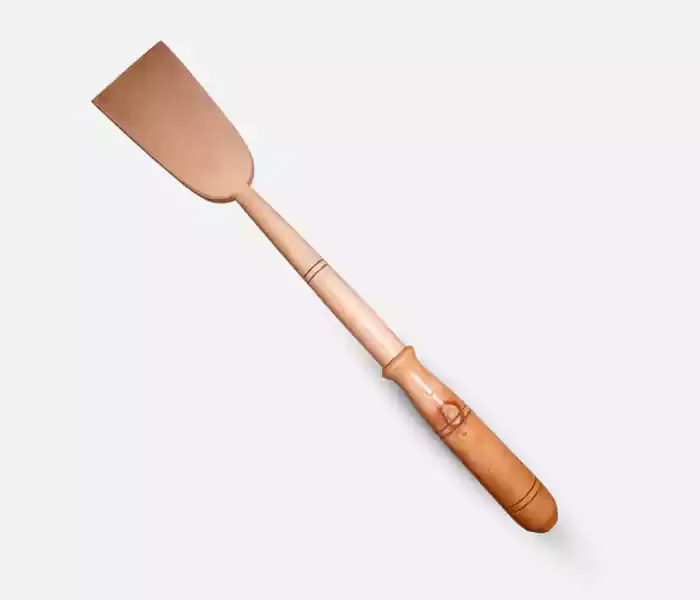 Wooden Flat Spoon 1 pieces kather khunti new