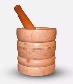 Wooden Haman Dista (6 inch) Mortar Pestle